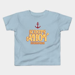 STRANGER THINGS 3: SCOOPS AHOY GRUNGE STYLE Kids T-Shirt